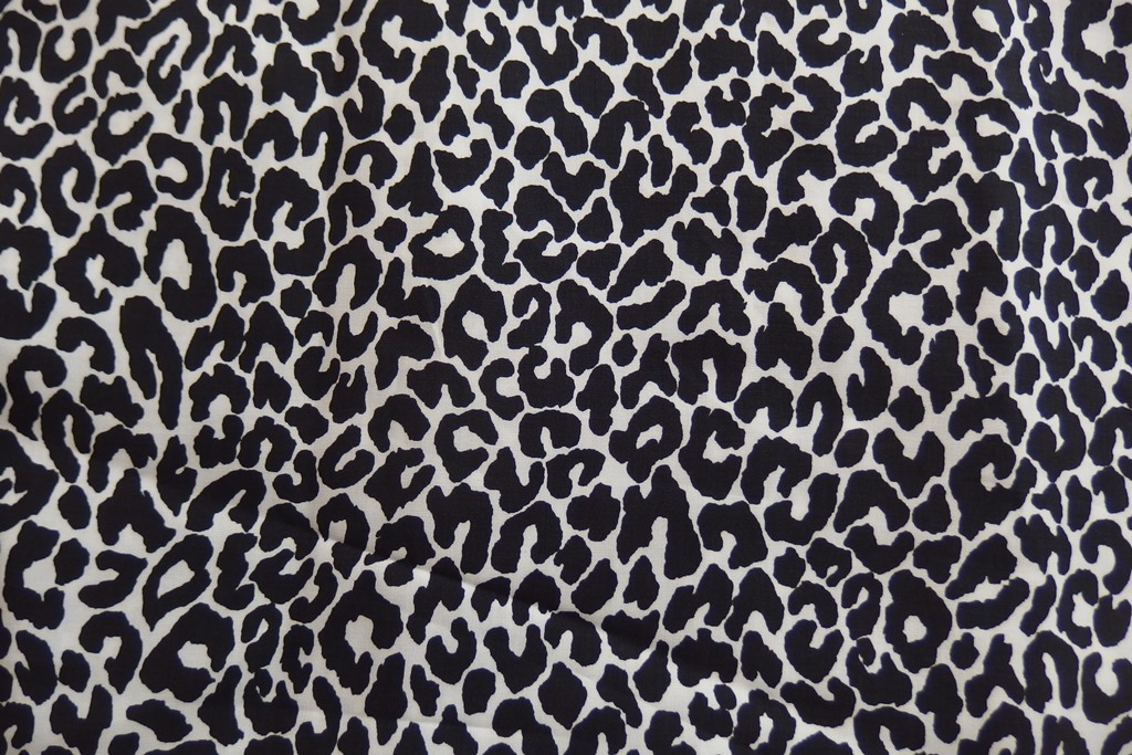 Fabric detail: cotton-rayon blend