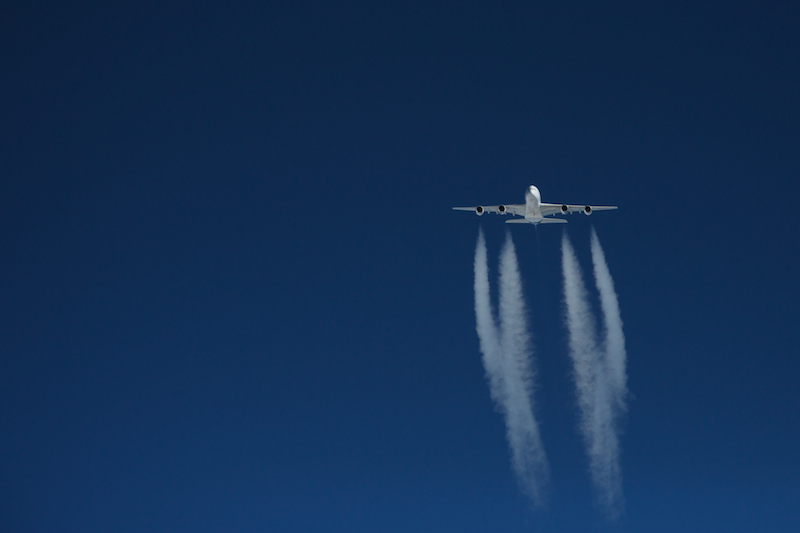 A380 over Turkmenbashi