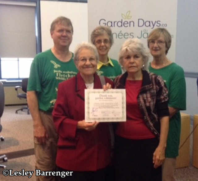 Garden Volunteers Recognition for FWG