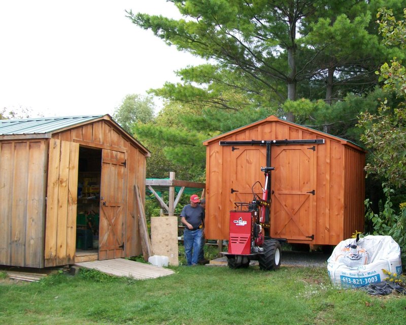 New shed
