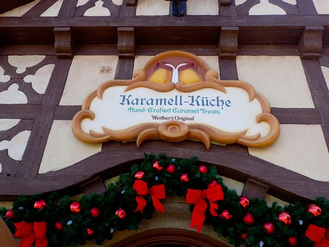 Karamell Kuche sign
