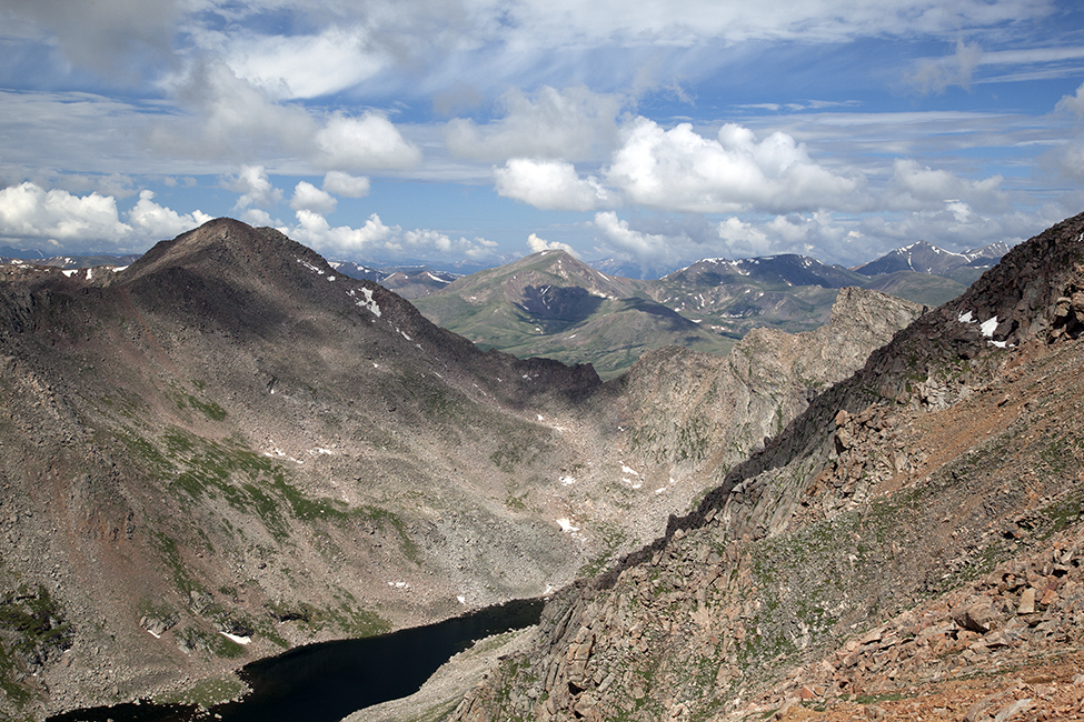 An Alpine Lake Below Mt. Evans