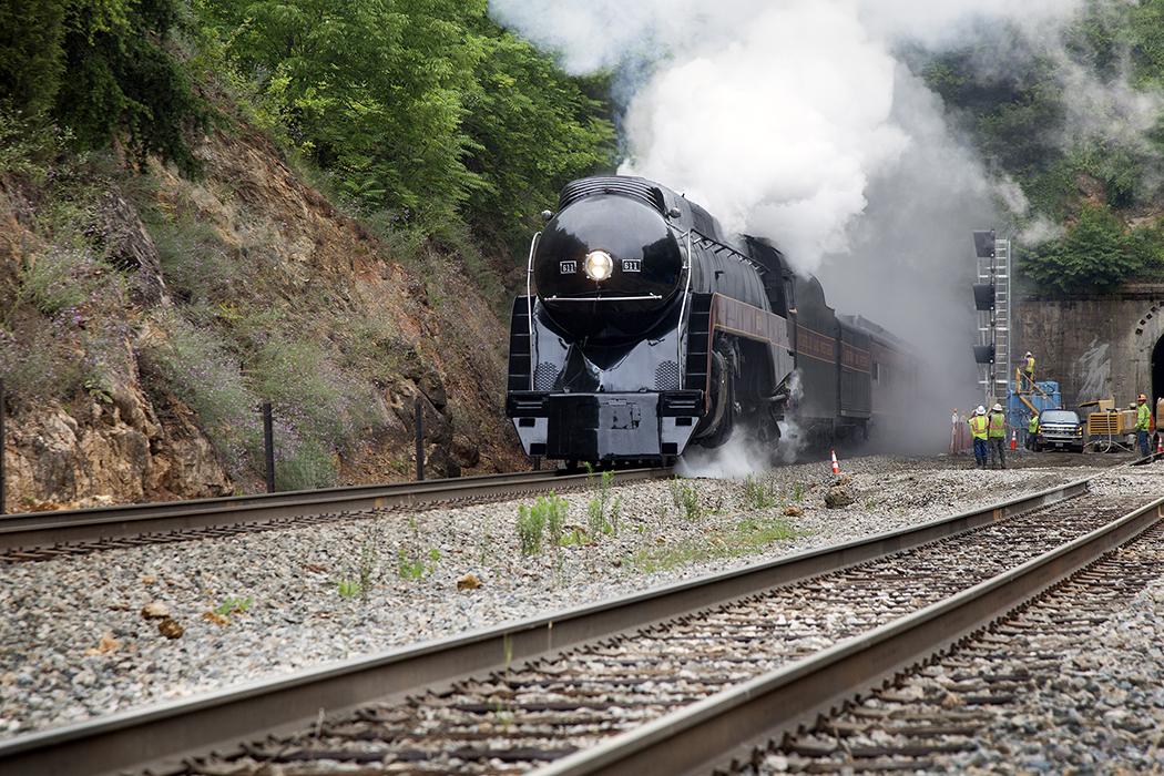 Coming Through The Tunnel At Den Hill