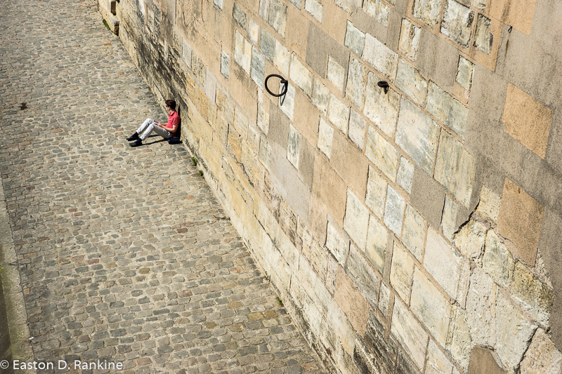 By the Wall at Pont Royal