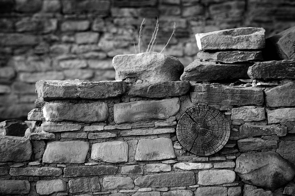 At Chaco Canyon New Mexico. 