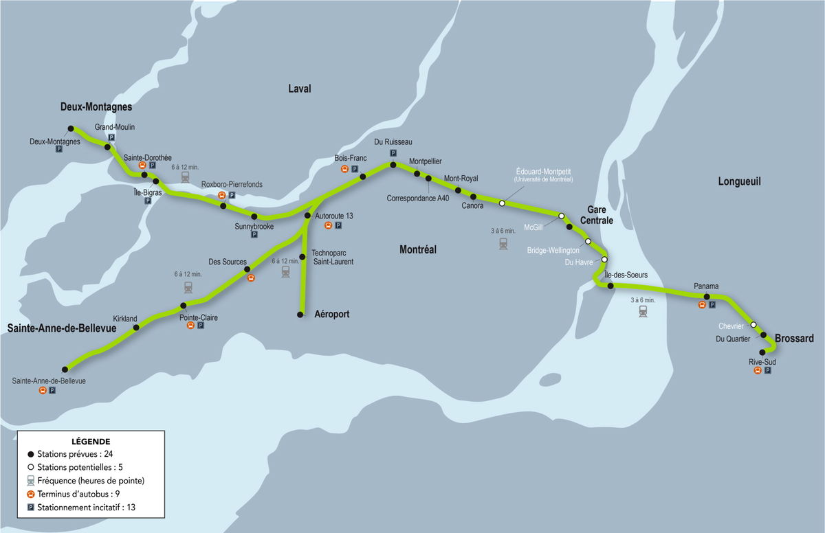 Train Lger Montreal/Light rail project
