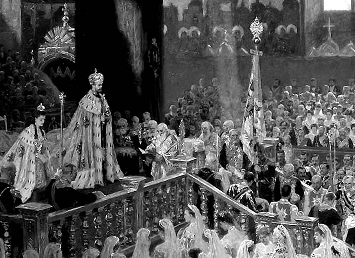 May 1896 - Coronation of Tsar Nicholas II and Alexandra Feodorovna