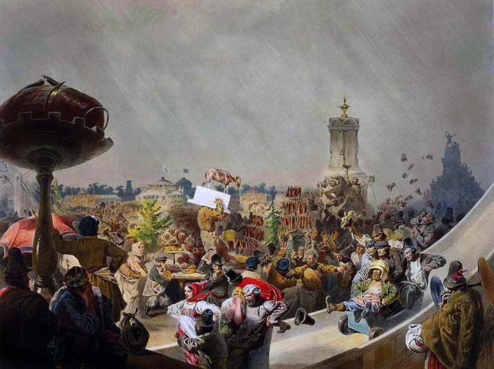1856 - Public celebration of Tsar Alexander IIs coronation