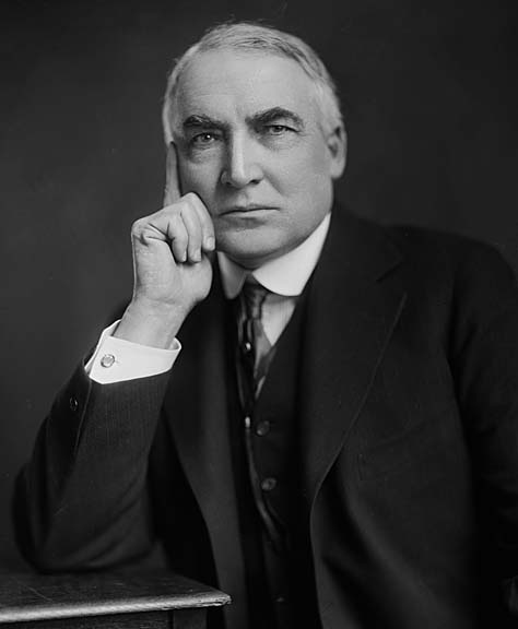 c. 1922 - Warren G. Harding