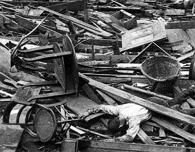 May 1889 - Death and debris from the Johnstown flood
