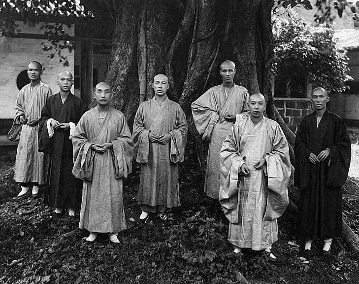 c. 1885 - Buddhist Monks