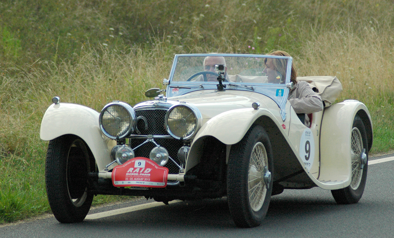 1938 Jaguar SS100 roadster 