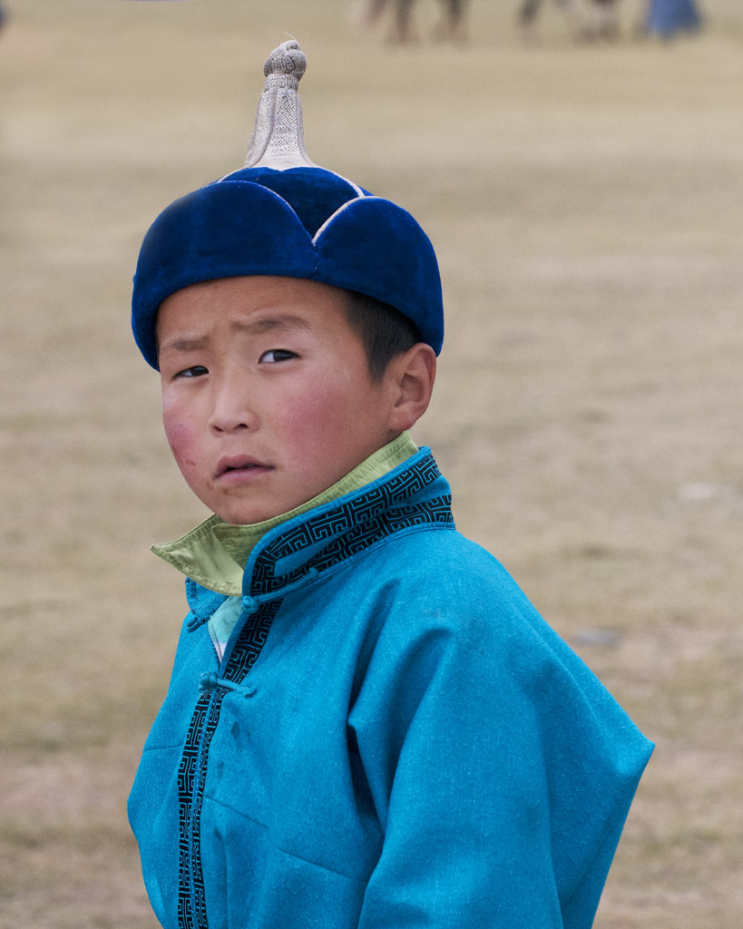 Young Lad at Festival in Northern Mongolia