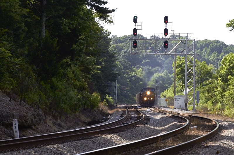 The Monster Train Arrives at Middle Holmes Gap