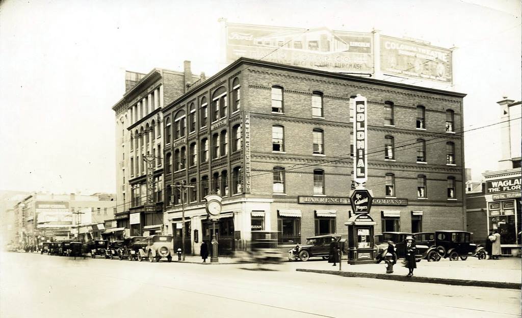 Advertising for the Colonial Theatre