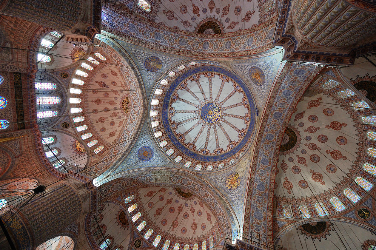 Main Dome and Semi-Domes - Sultan Ahmed Mosque