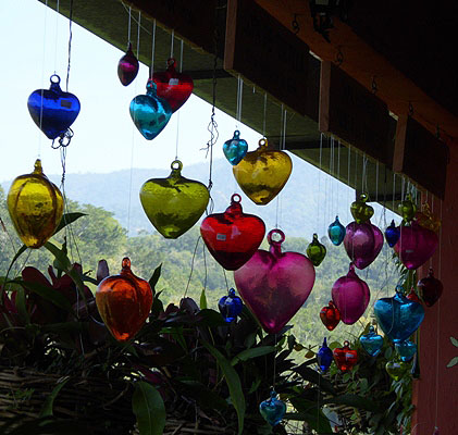 Baubles over Botanic Garden