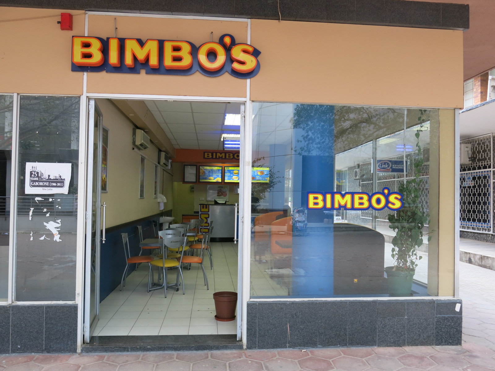 Gaborone Bimbos fast food
