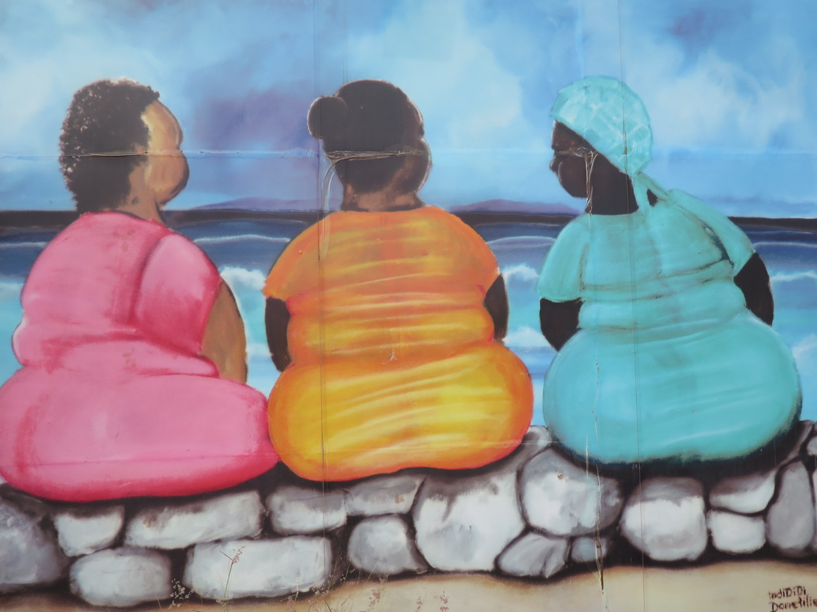 Curacao mural