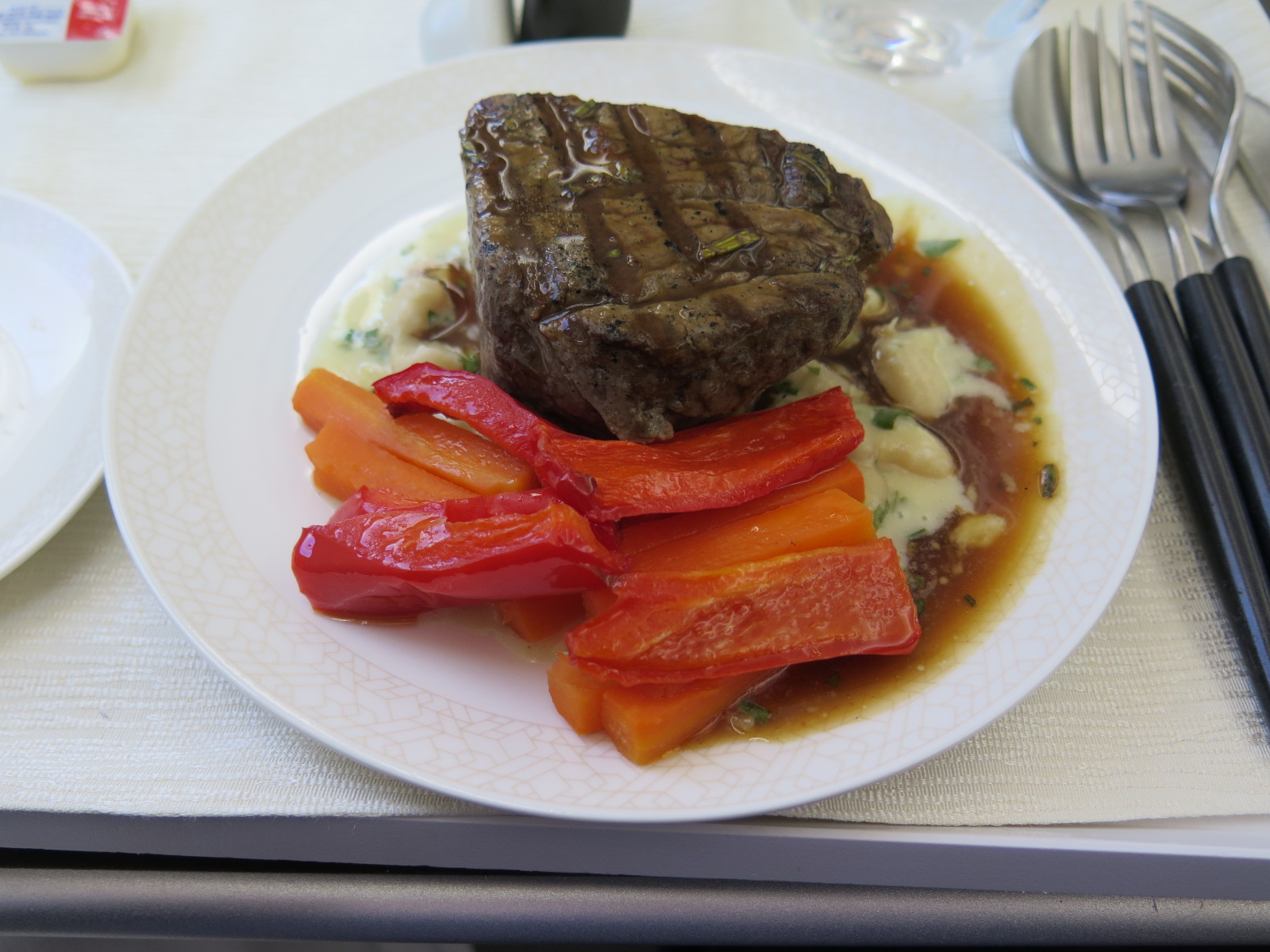 Royal Brunei airlines part of meal