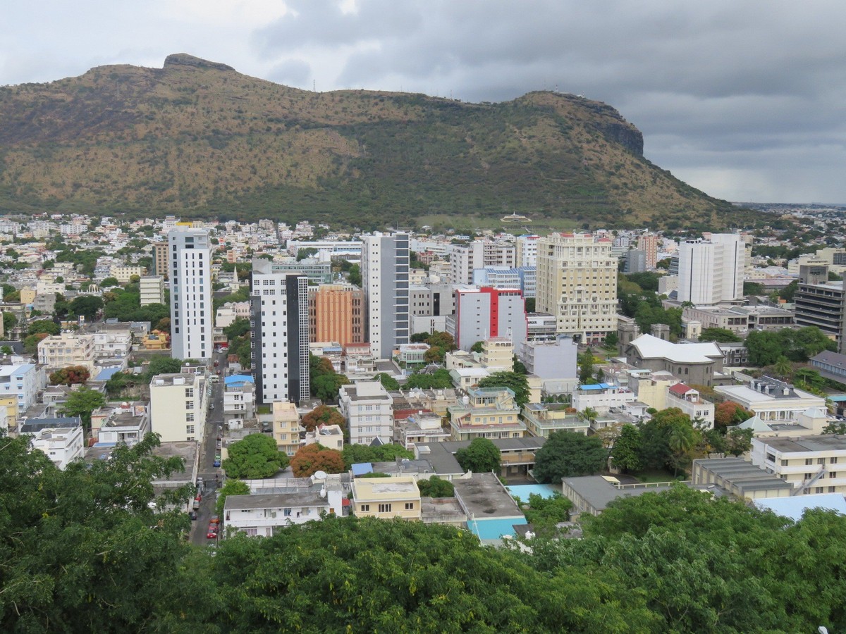 Port Louis view from fort Adelaide