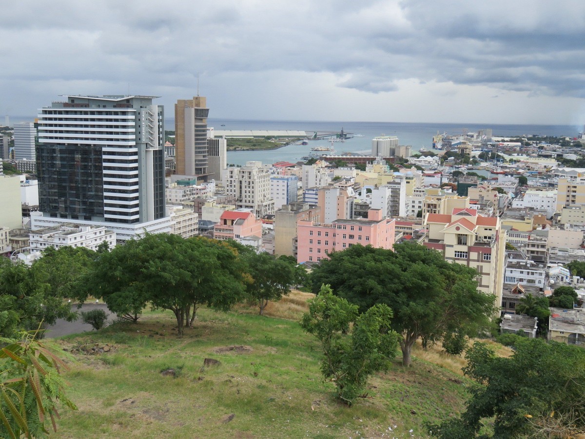 Port Louis view from fort Adelaide