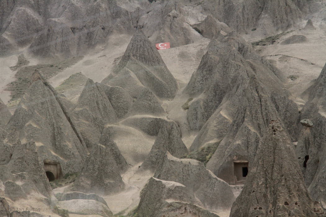 Tuff towers between Aksaray and Kaymakli