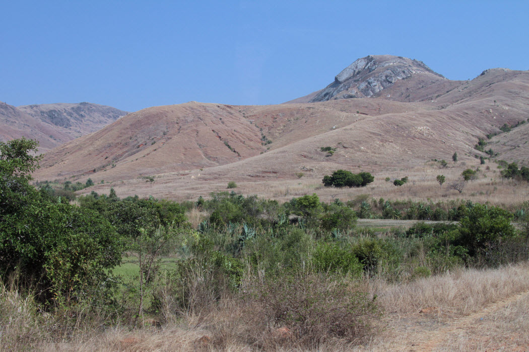 Roadside view between Isalo and Fianarantsoa