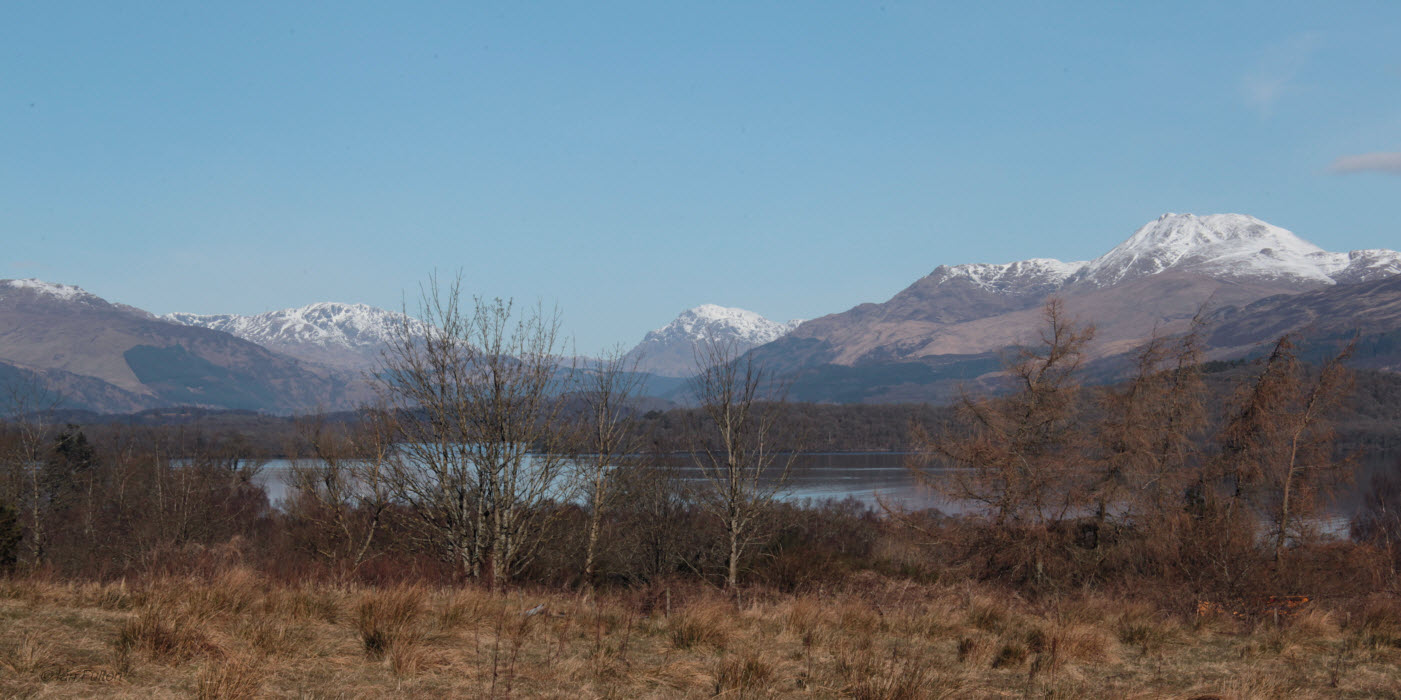 Ben Vorlich, Ben Lomond and Loch Lomond