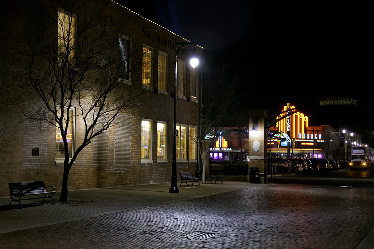 Side street, Wichitas Old town