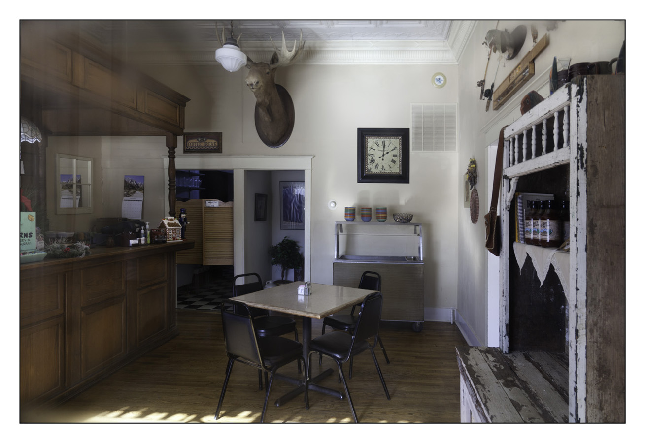 Cafe entrance