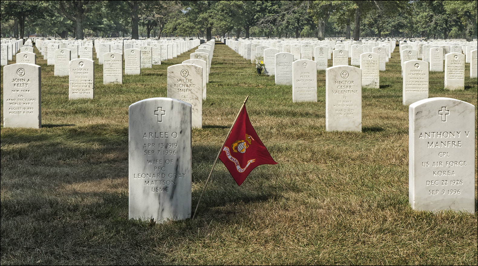 Memorial to a Marine