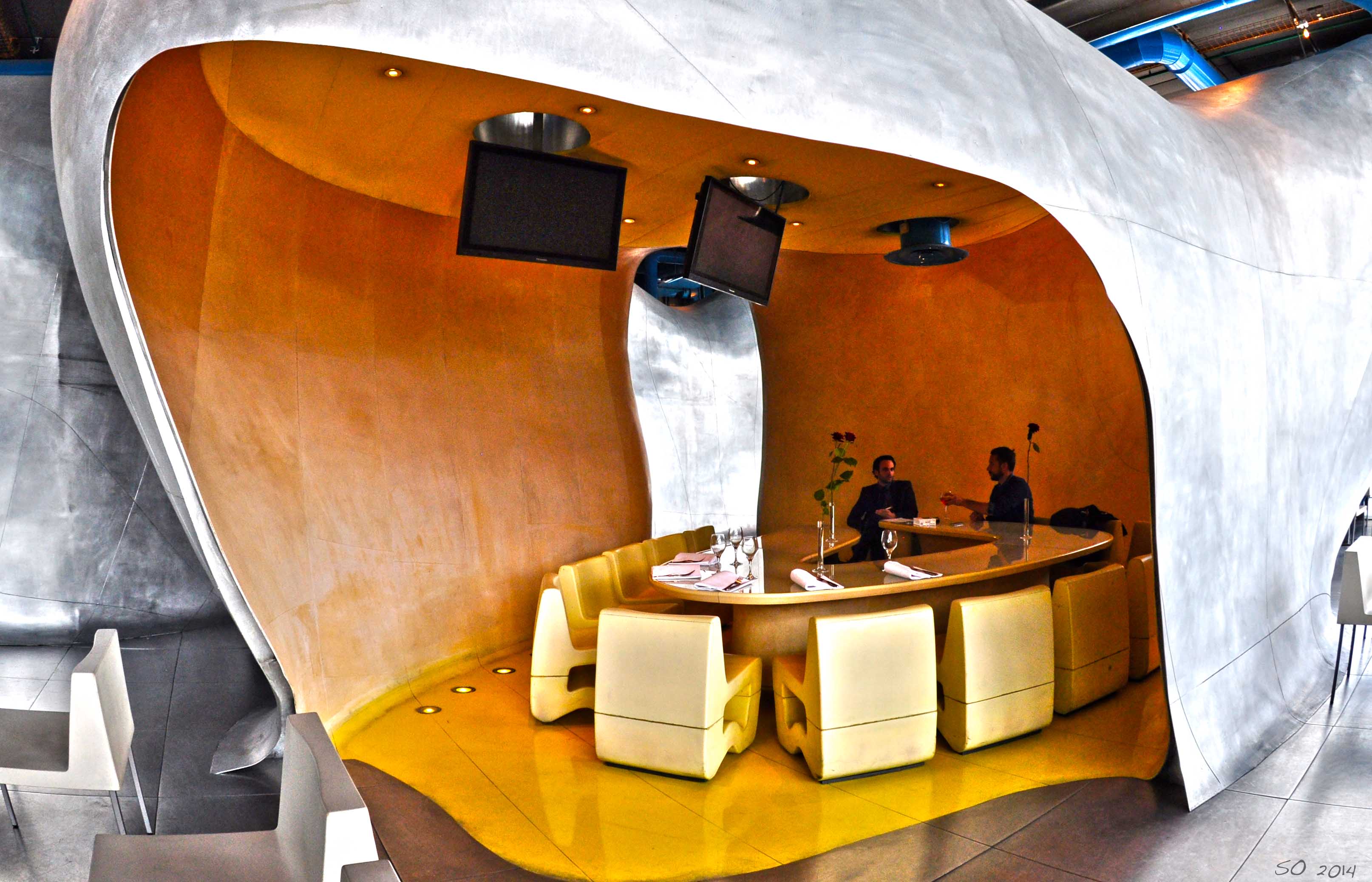 Lunch inside the whale
