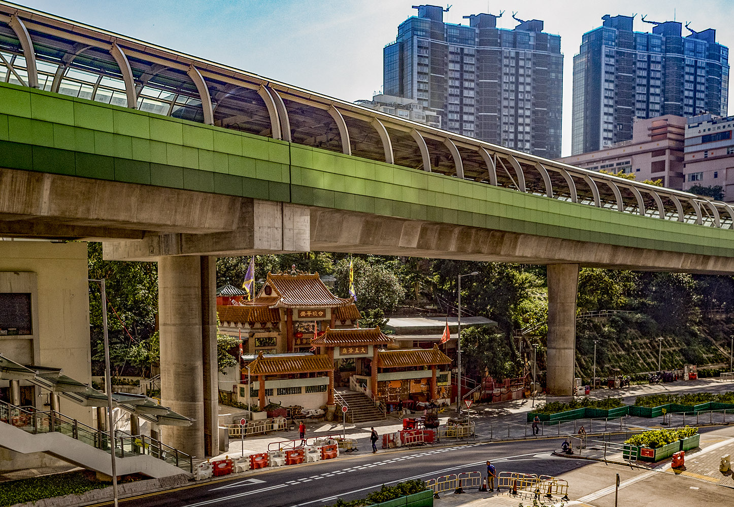 New MTR opening in Wong Chuk Hang, Hong Kong Island South