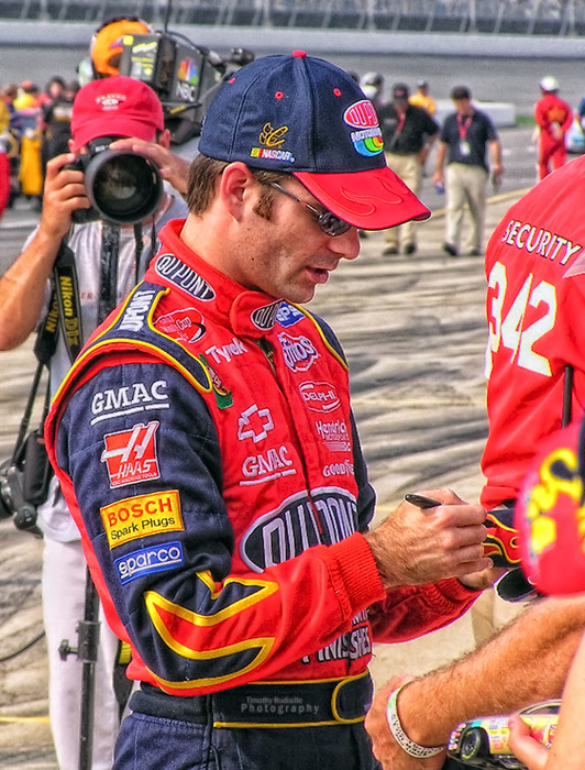 Jeff Gordon Signing Hat