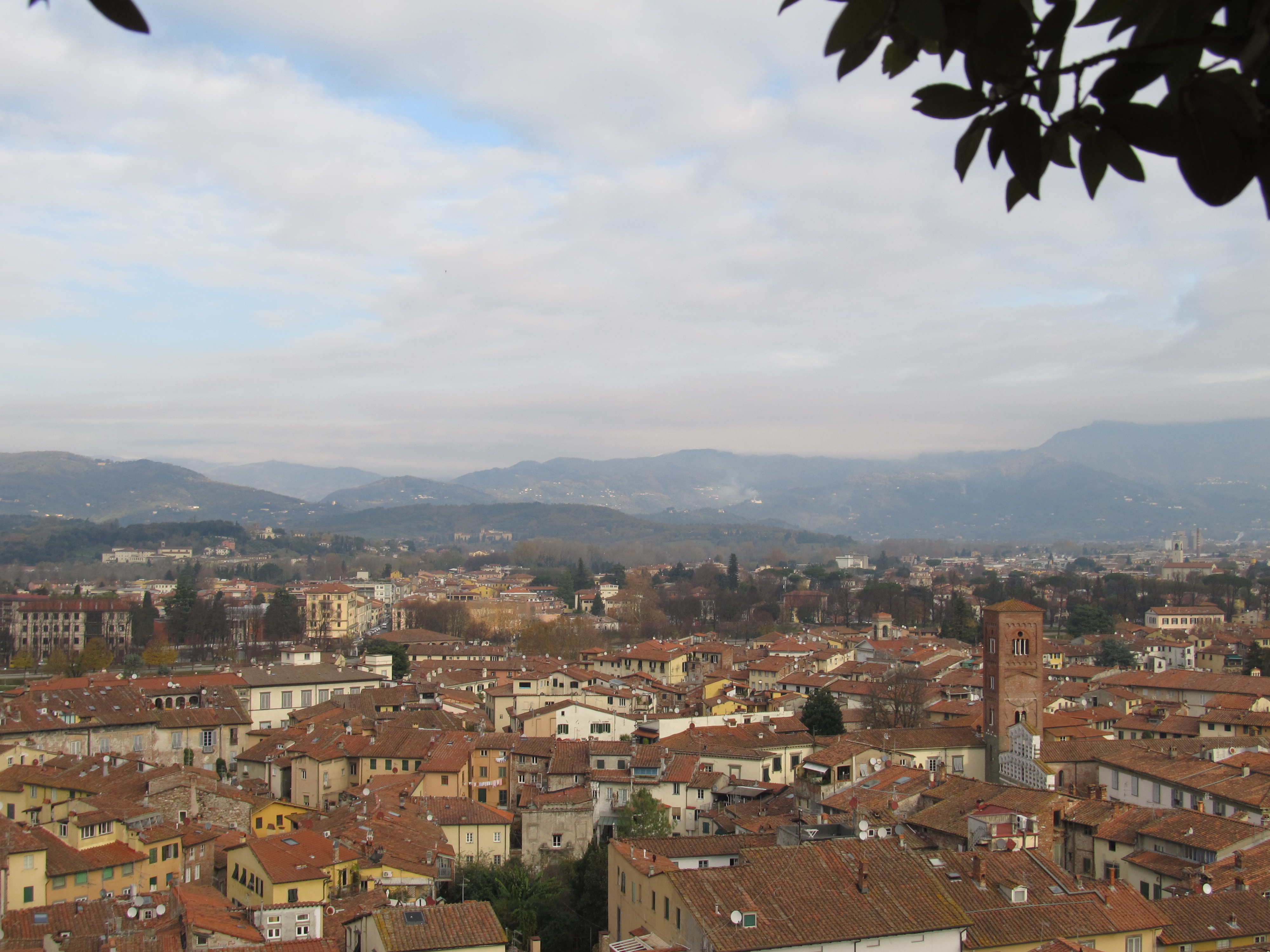 Shot of Lucca, a small city in Tuscany.  We stayed five nights there and loved it. 
