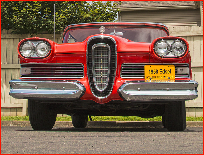 1958 Edsel Two Door Sedan Head On 