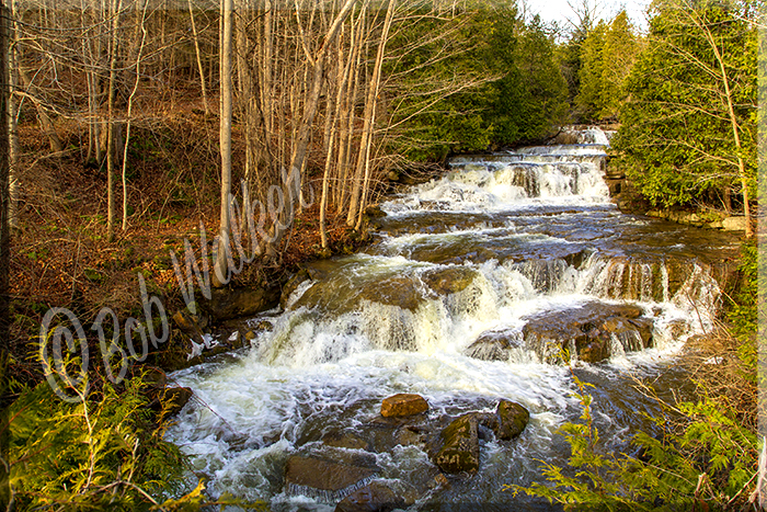 Stockbridge Waterfalls Again In Mornings Warming Light
