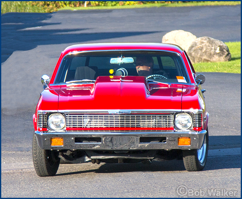 Super Charged Red Chevy