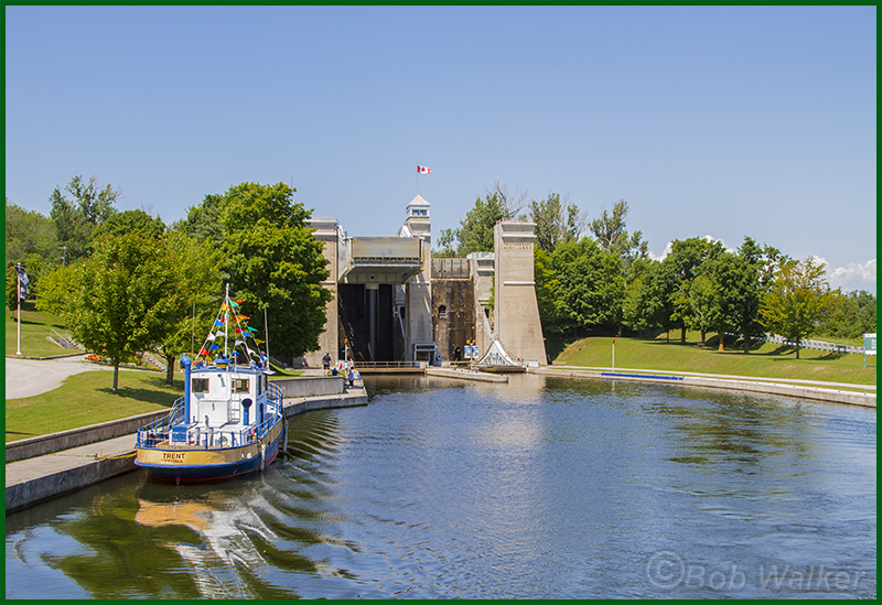 Tour Boat Heading Back To Port & Its Mooring 
