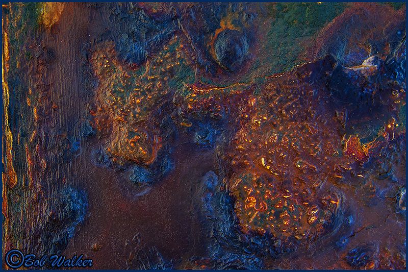 Rust On The Break Wall
