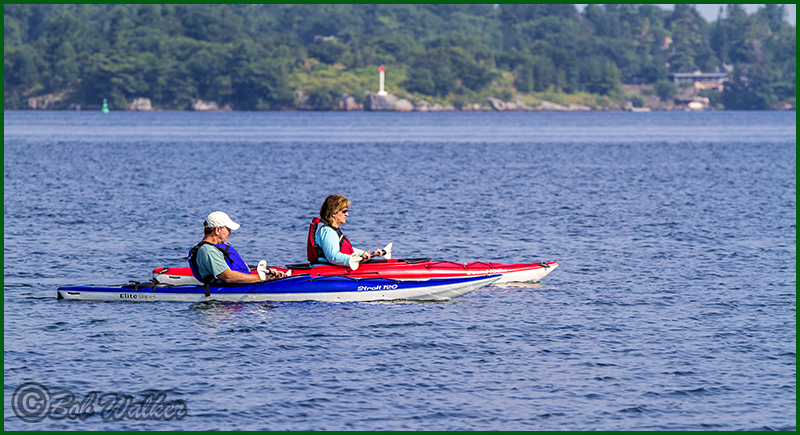 Kayaking The St. Lawrence From The Campground