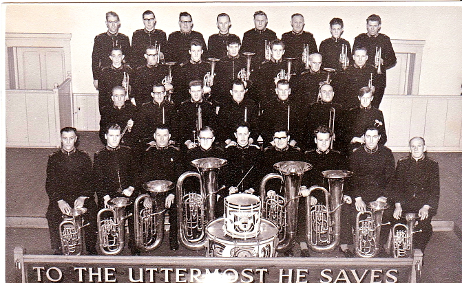 1961 - Burton Citadel band