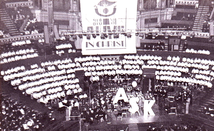 1981 Burton Youth - Corps Cadet Rally @ Royal Albert Hall, London (4)