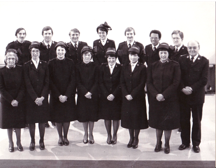 1983 - April 1st - Cadets from the Training Collage