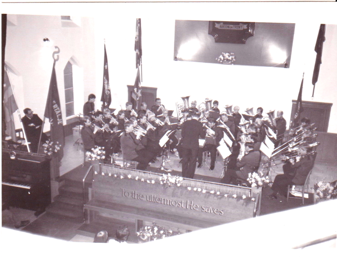 1982 - Easter - Sodertalje Band, Sweden @ Burton on Trent