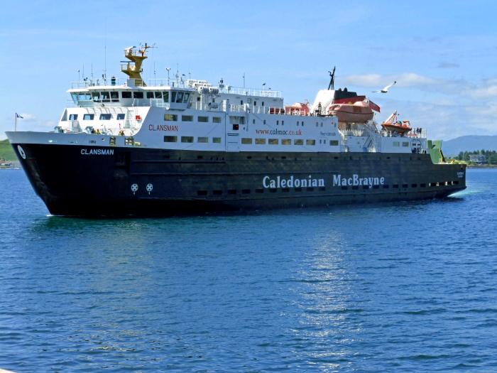 CLANSMAN (1988) Arriving @ Oban, Scotland