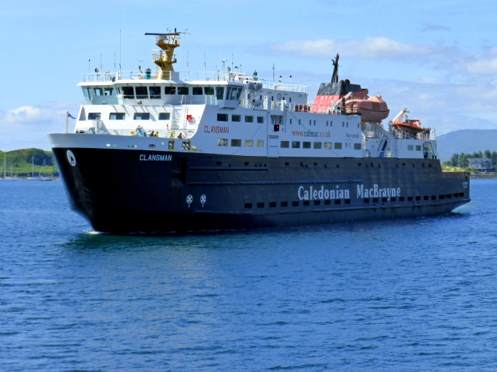 CLANSMAN (1988) Arriving @ Oban, Scotland