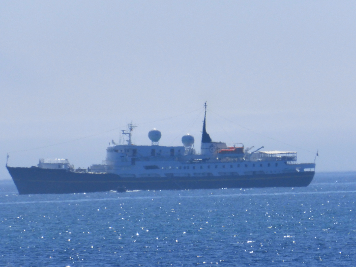 SERENISSIMA (1960) Anchored of Iona, Scotland