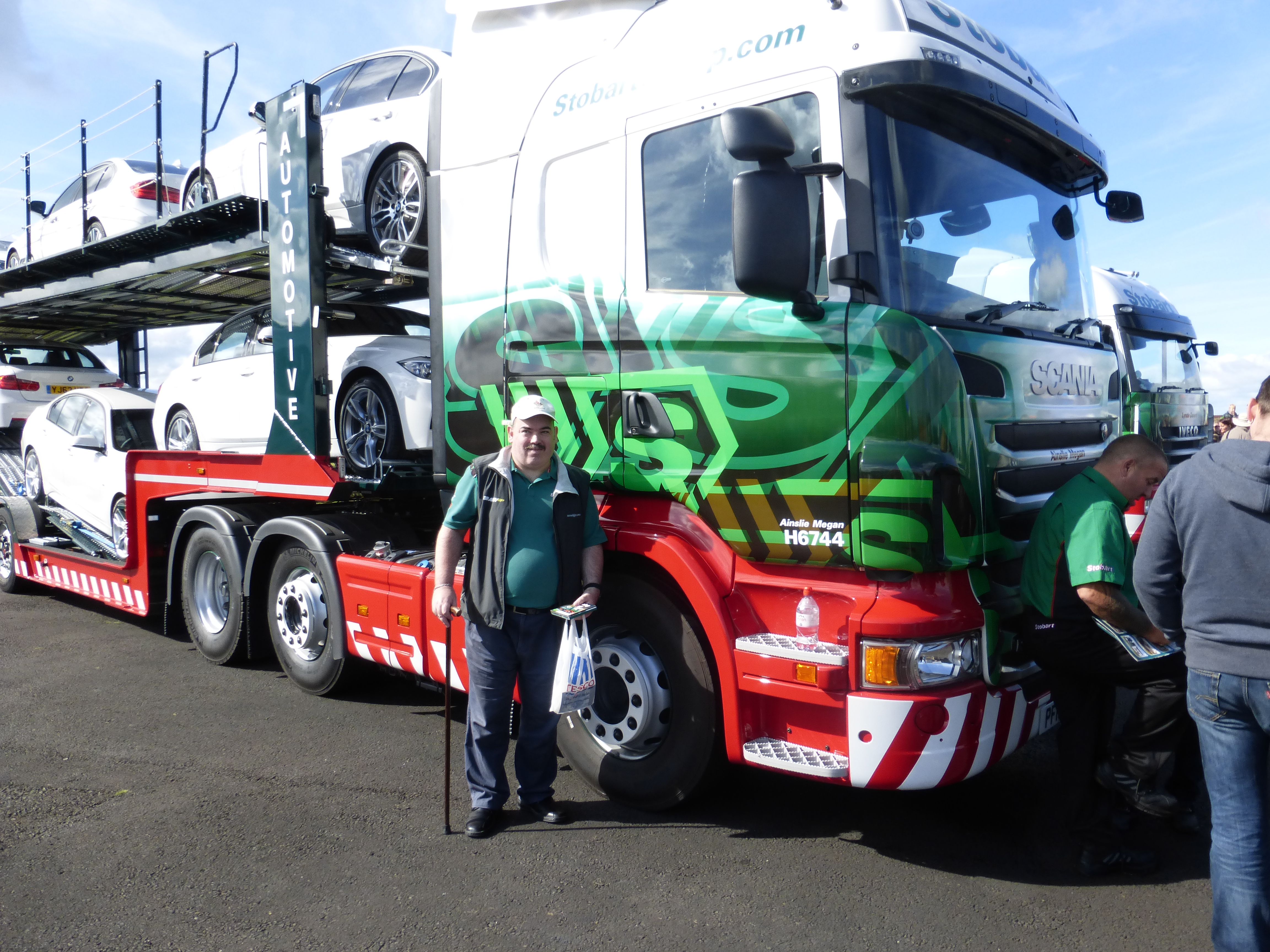 H6744 - PF13 HUY - Ainslie Megan @ Stobartfest, Carlisle Airport